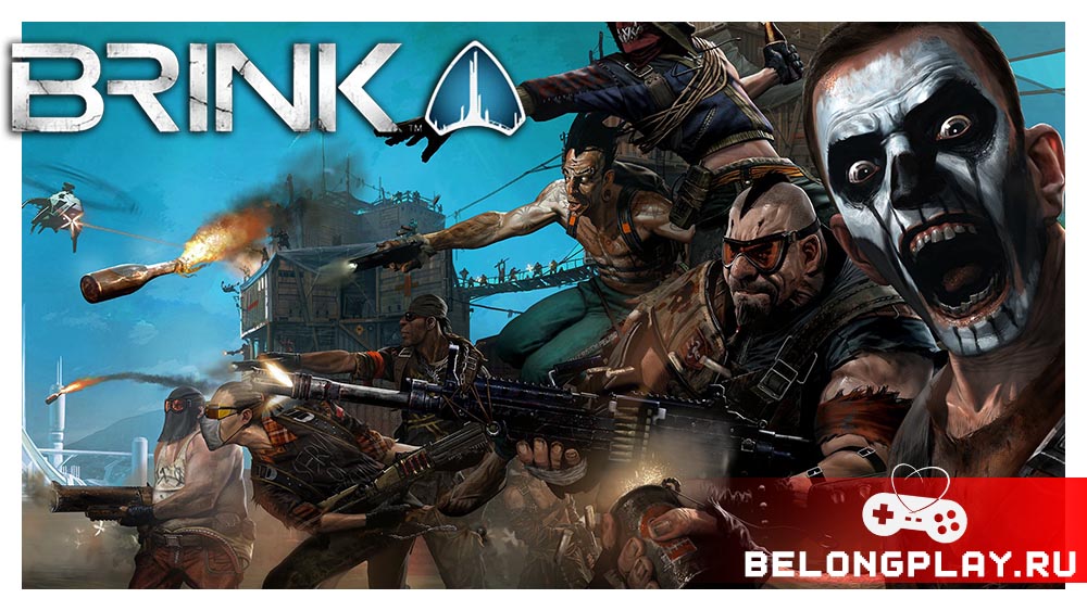 BRINK game ART Logo wallaper cover capsule poster