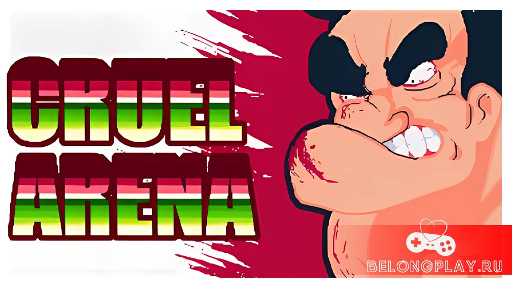 Cruel Arena game cover art logo wallpaper
