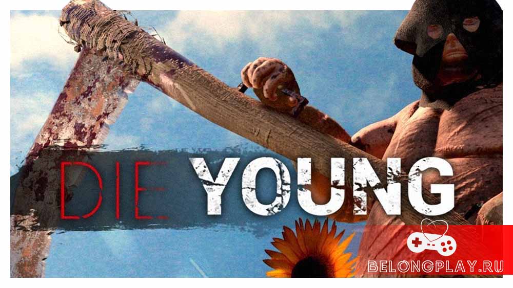 Die Young art logo wallpaper game cover