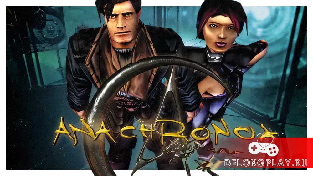 Anachronox logo game cover art wallpaper