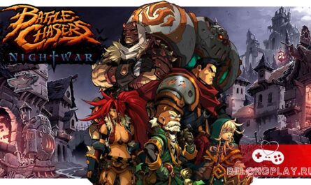 Battle Chasers: Nightwar game cover art logo wallpaper