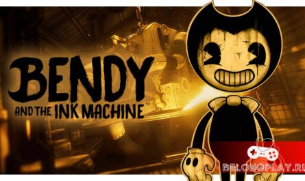 Bendy and the Ink Machine game cover art logo wallpaper