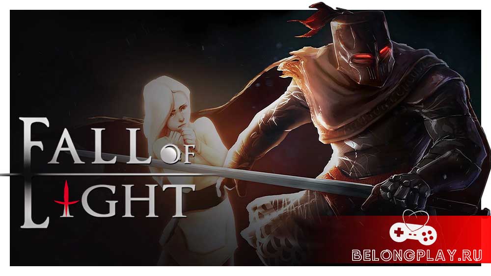 Fall of Light art logo wallpaper game