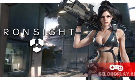Ironsight game cover art logo wallpaper