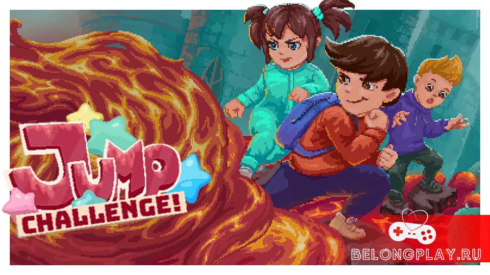 Jump Challenge! game cover art logo wallpaper