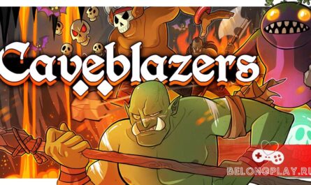 Caveblazers game cover art logo wallpaper