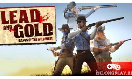 Lead and Gold: Gangs of the Wild West GAME cover art logo wallpaper