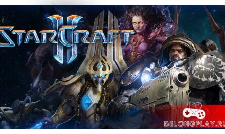 StarCraft II 2 game cover art logo wallpaper