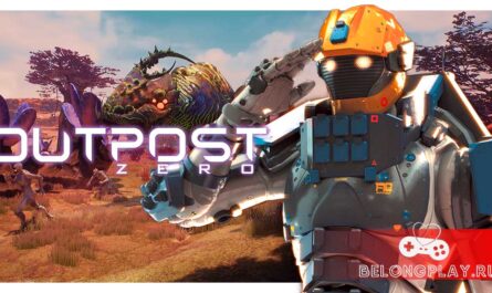 Outpost Zero game cover art logo wallpaper