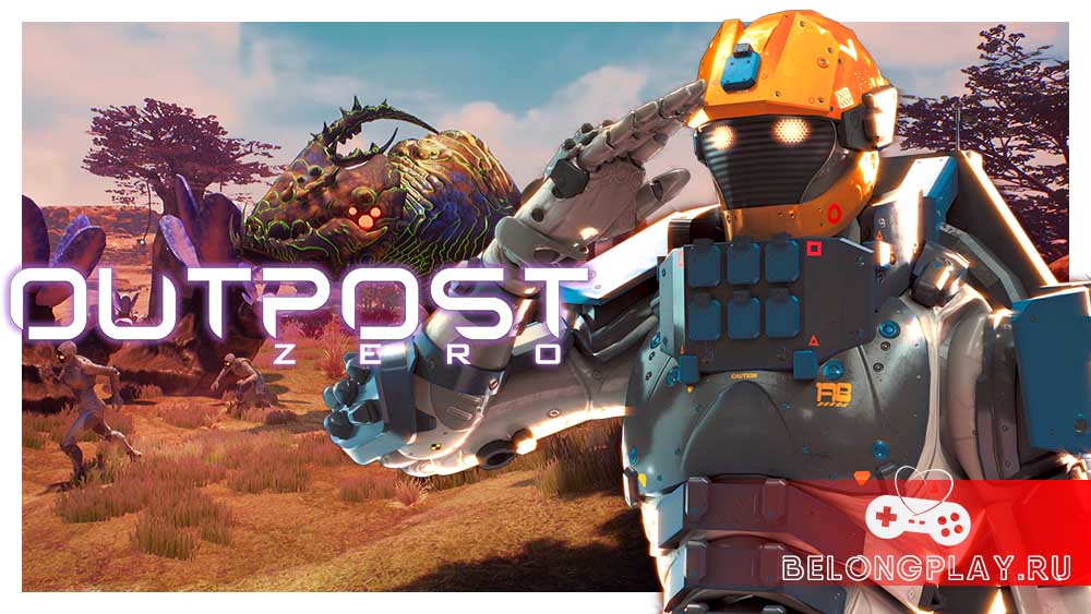 Outpost Zero game cover art logo wallpaper
