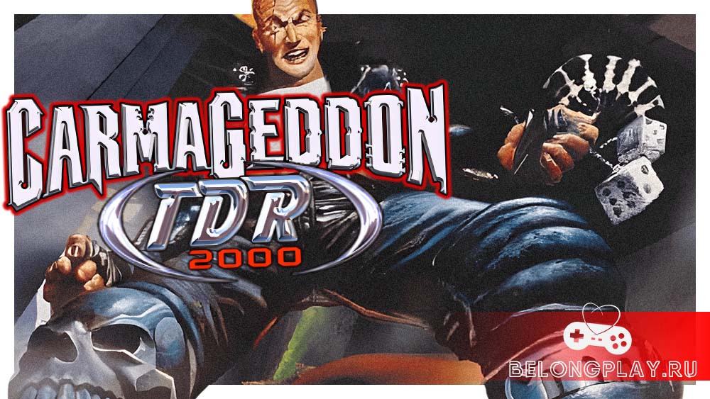 Carmageddon TDR 2000 game cover art logo wallpaper