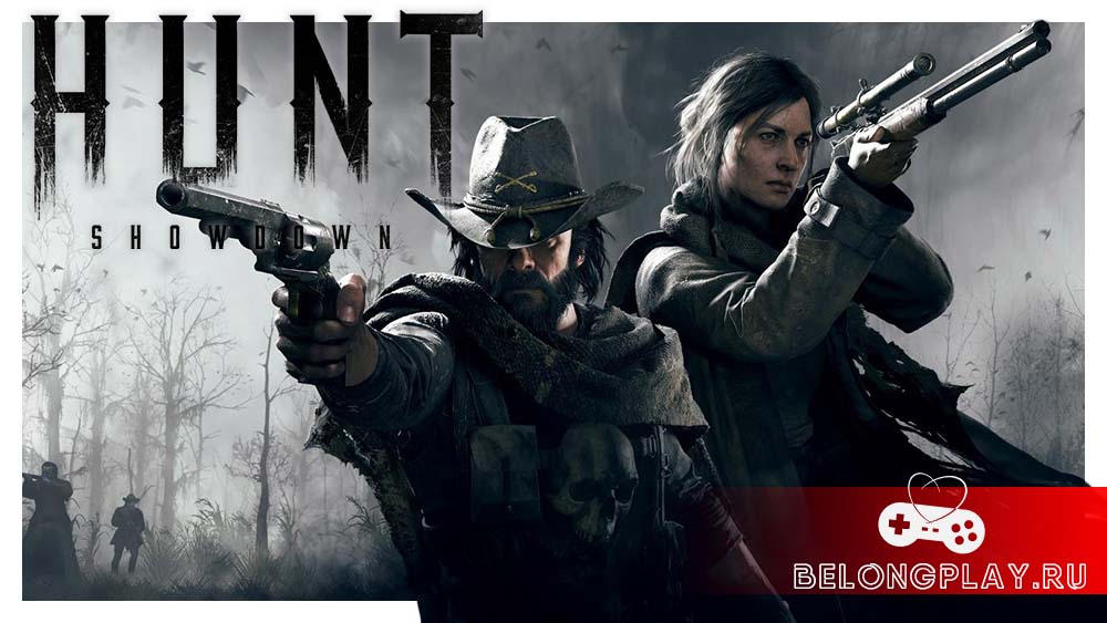 Hunt: Showdown game art logo wallpaper cover