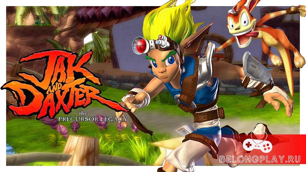 Jak and Daxter: The Precursor Legacy art logo wallpaper game cover