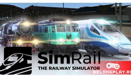 SimRail game cover art logo wallpaper