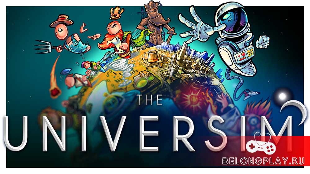 The Universim game cover art logo wallpaper