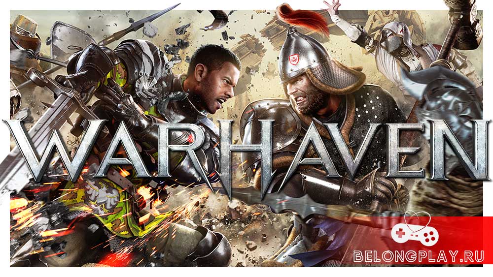 Warhaven game art logo wallpaper