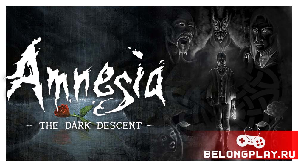 Amnesia: The Dark Descent game cover art logo wallpaper poster