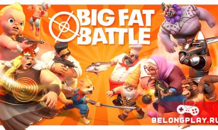 Big Fat Battle game cover art logo wallpaper