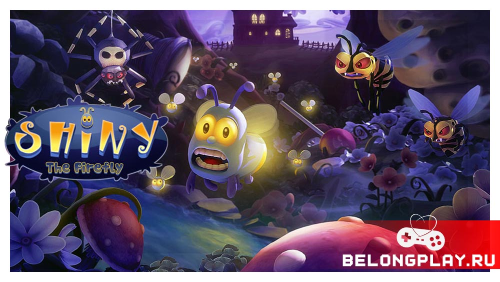 Shiny The Firefly game cover art logo wallpaper poster