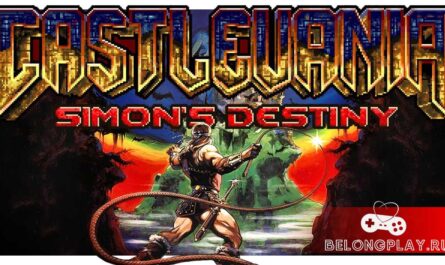 Castlevania: Simon's Destiny game cover art logo wallpaper mod
