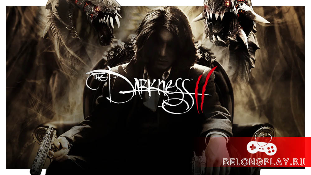 The Darkness II 2 art logo wallpaper cover