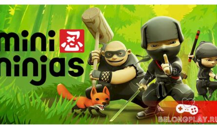 Mini Ninjas game cover art logo wallpaper