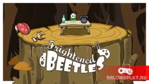 Игра Frightened Beetles: бесплатное приключение на пару минут