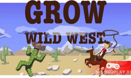 GROW: Wild West game cover art logo wallpaper