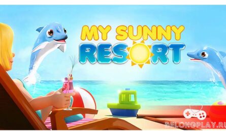 My Sunny Resort game cover art logo wallpaper