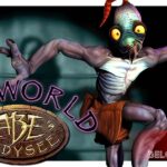 Oddworld: Abe's Oddysee game cover art logo wallpaper