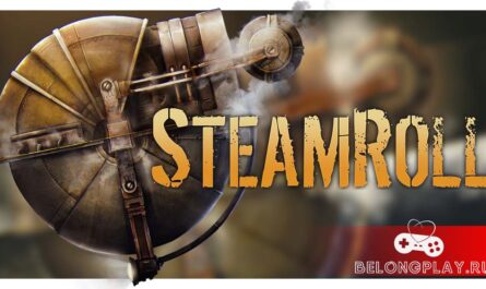 Steamroll game cover art logo wallpaper