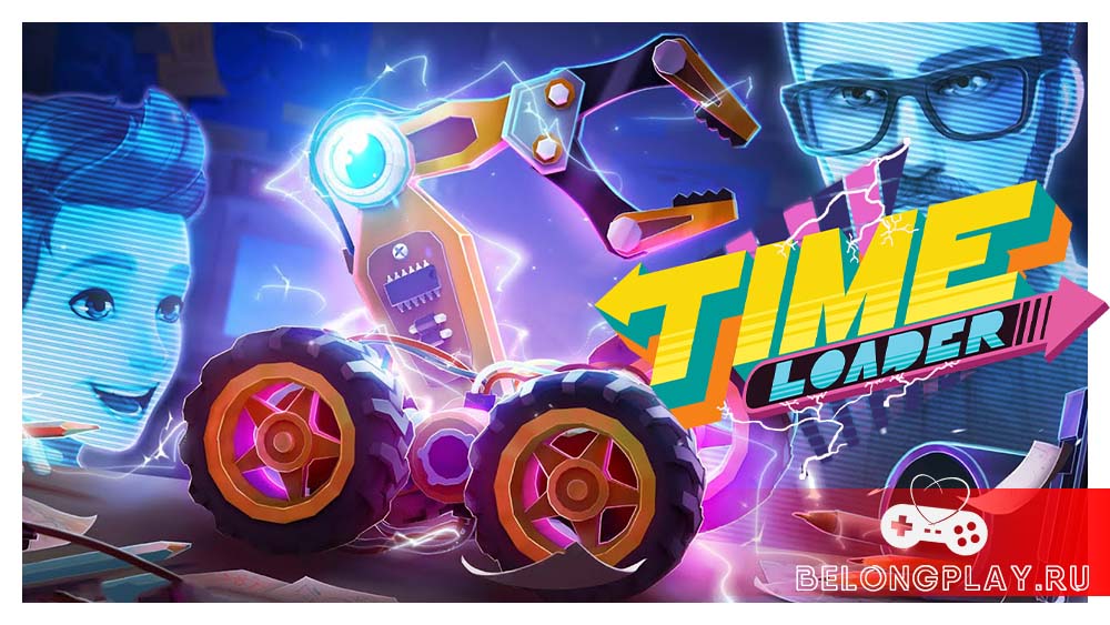 Time Loader wallpaper game cover art logo