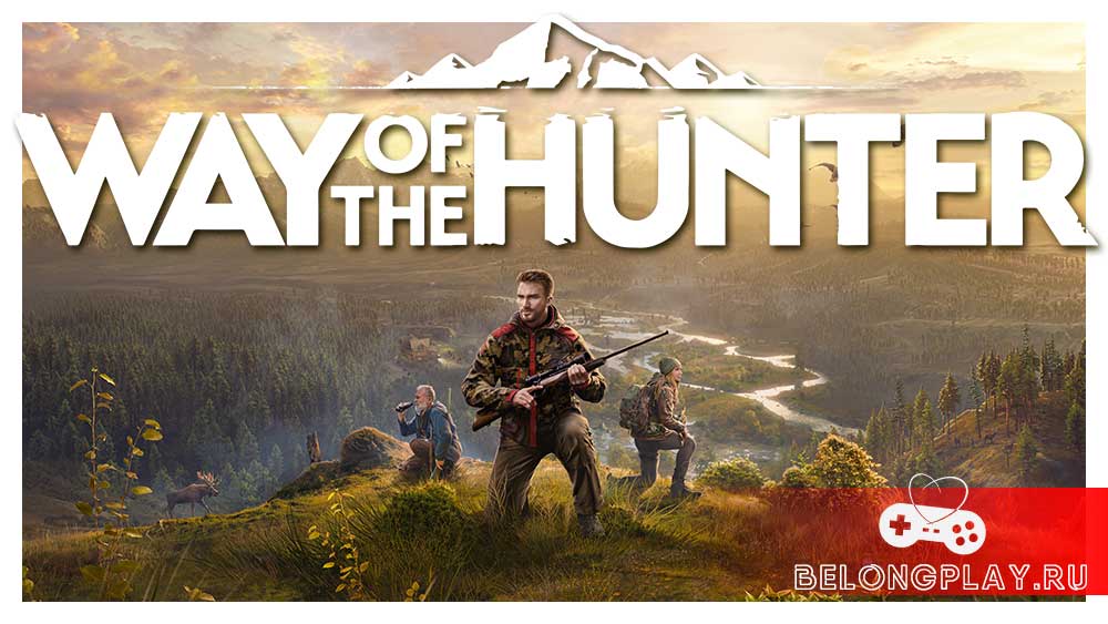 Way of the Hunter game cover art logo wallpaper