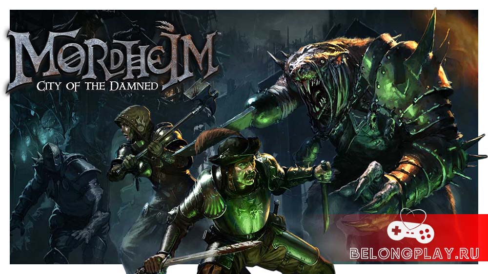 Mordheim: City of the Damned game cover art logo wallpaper