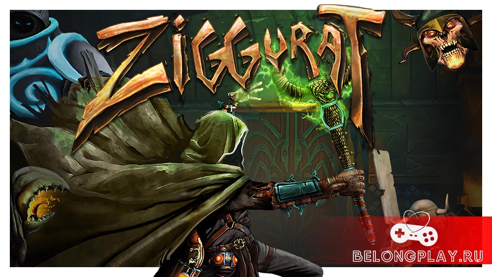 Ziggurat game cover art logo wallpaper