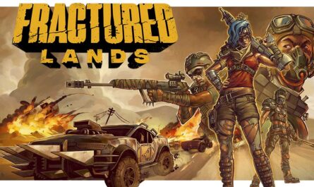 Fractured Lands game art logo wallpaper cover