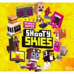 SHOOTY SKIES game art logo wallpaper cover