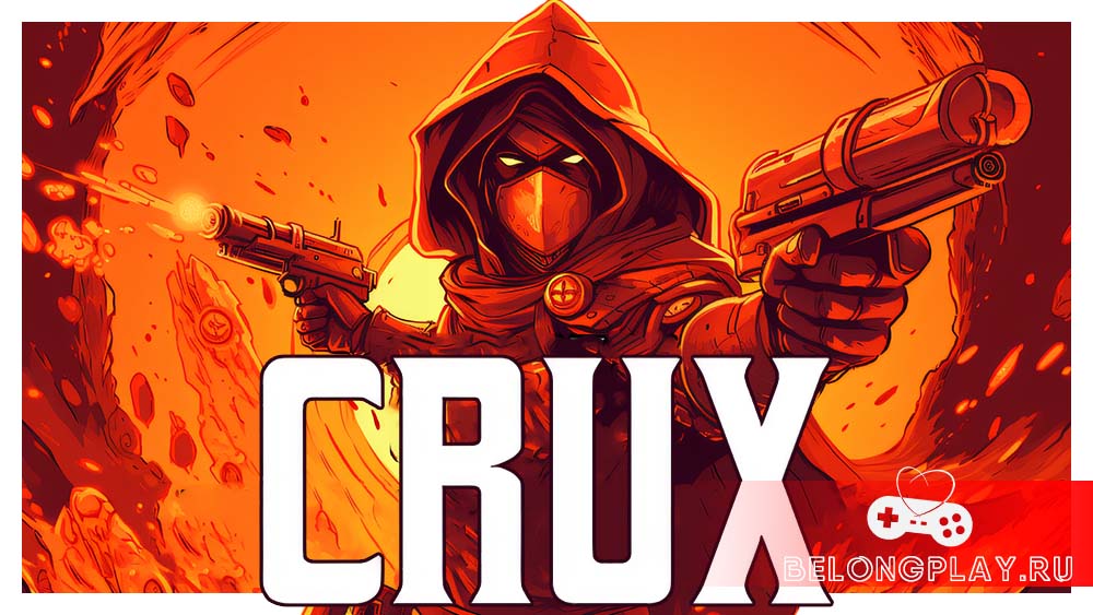 CRUX game cover art logo wallpaper boomer shooter steam