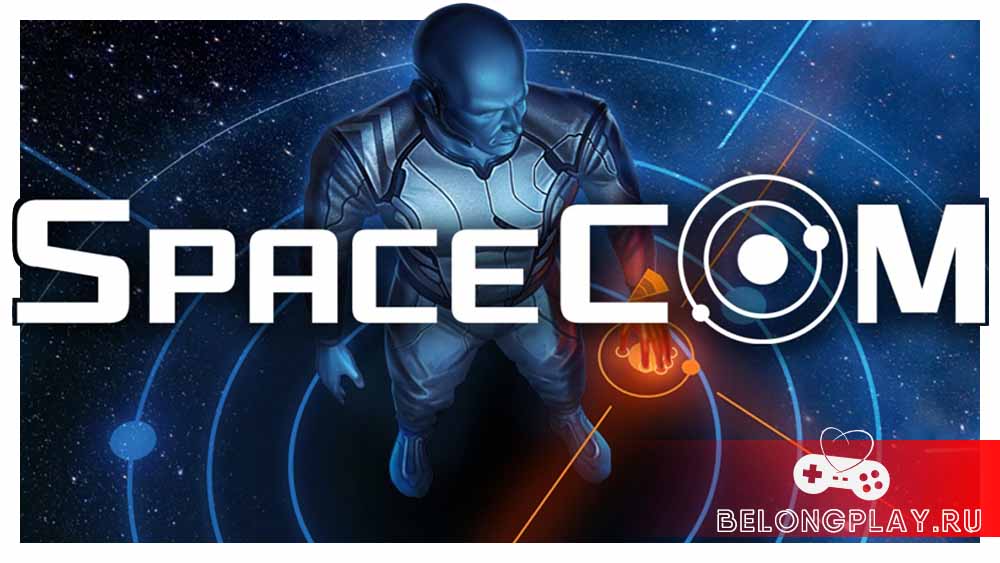 SPACECOM art logo wallpaper game