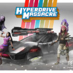 Hyperdrive Massacre art logo wallpaper