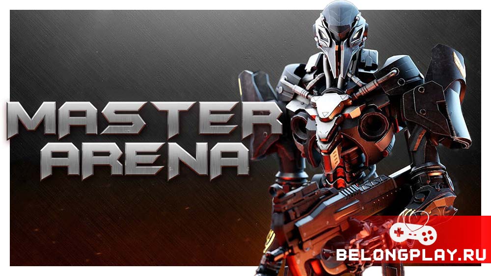 Master Arena logo game art cover poster review the frags