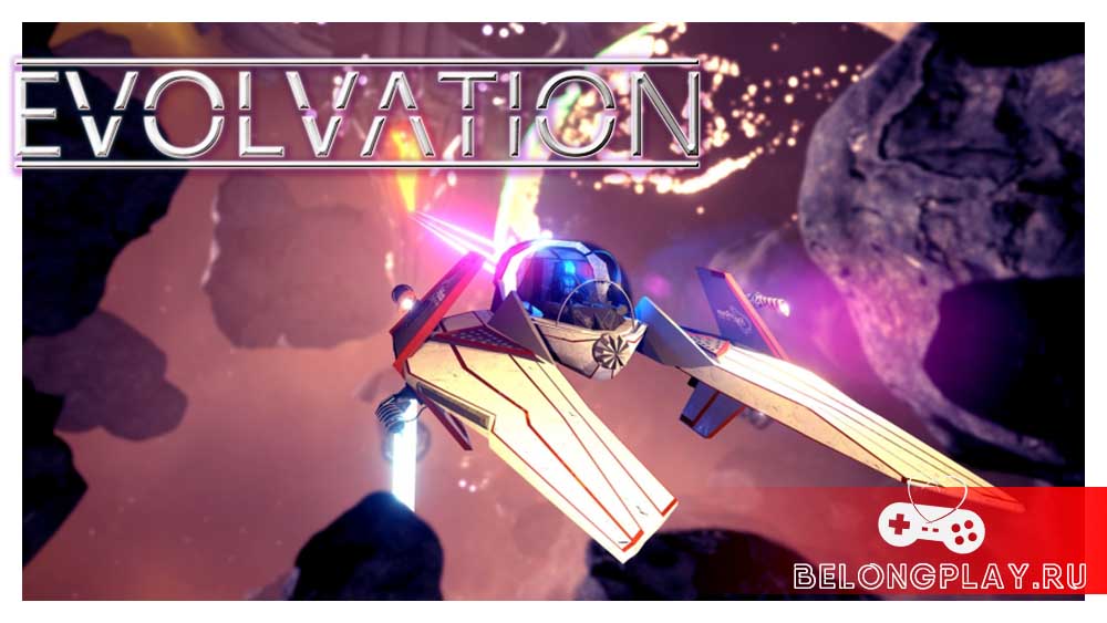 evolvation the game cover art logo wallpaper