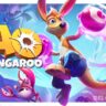 Kao the Kangaroo art logo wallpaper