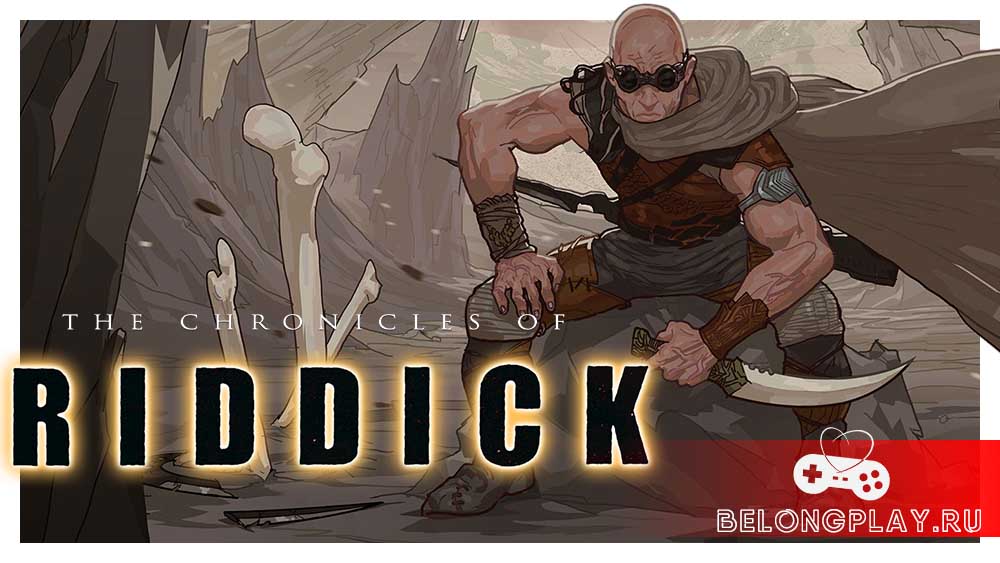 The Chronicles of Riddick art game logo wallpaper