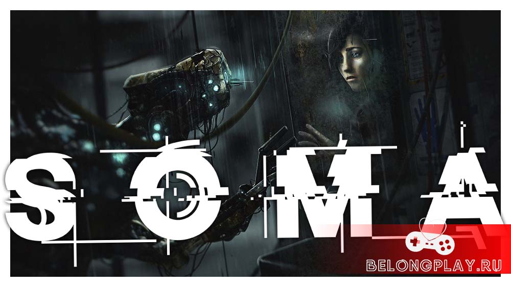 SOMA game art wallpaper logo cover