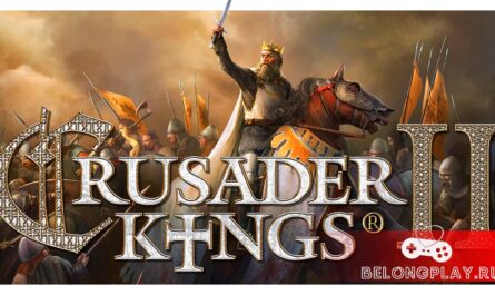 Crusader Kings II game cover art logo wallpaper