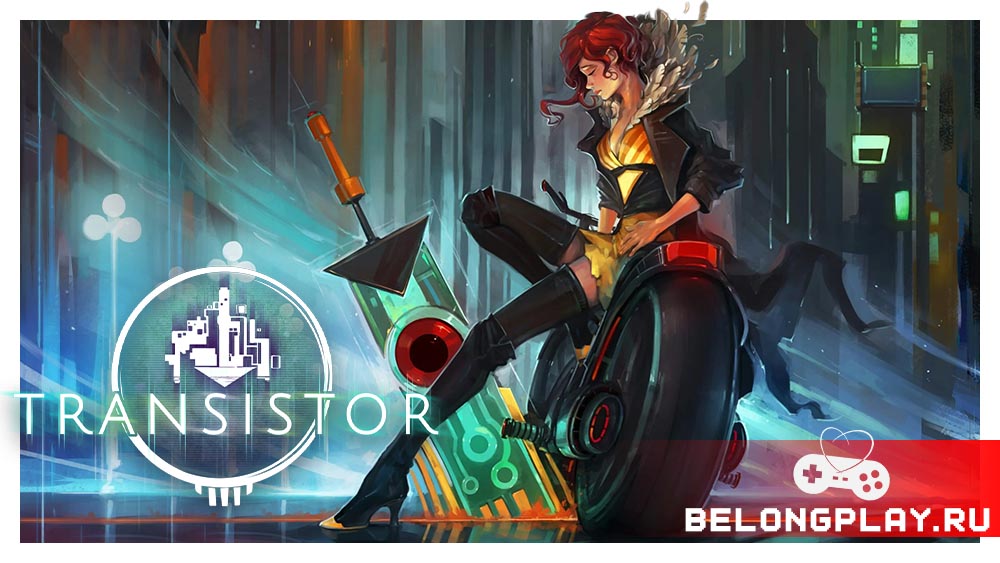 Transistor game art logo wallpaper cover poster