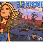 CryoFall game art logo wallpaper