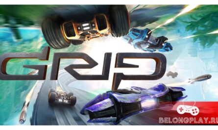 GRIP: Combat Racing game cover art logo wallpaper