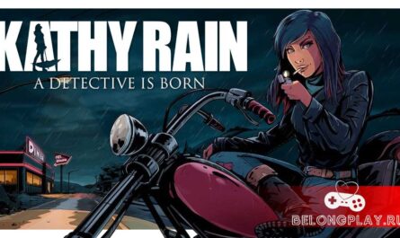 Kathy Rain game art logo wallpaper cover